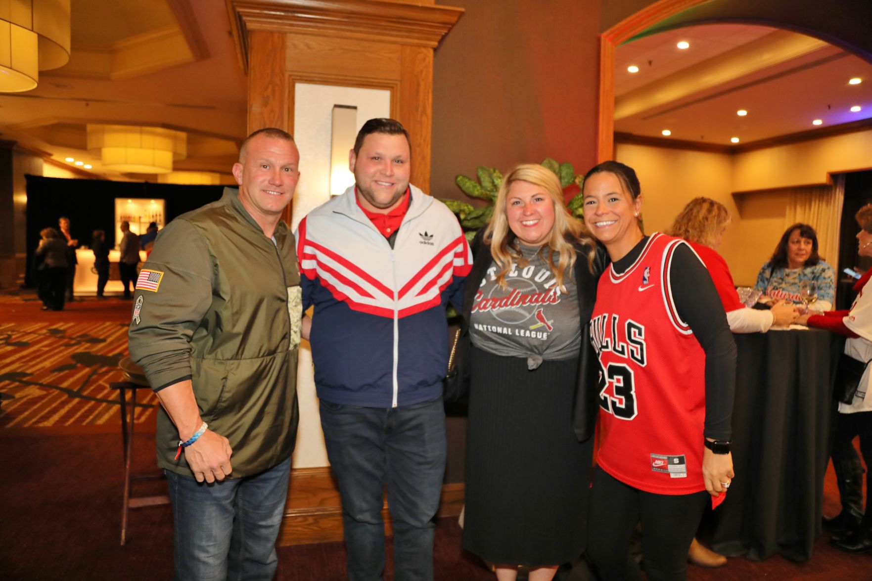 Mike Fumagalli, Drew and Liz Doeschot, Angela Fumagalli